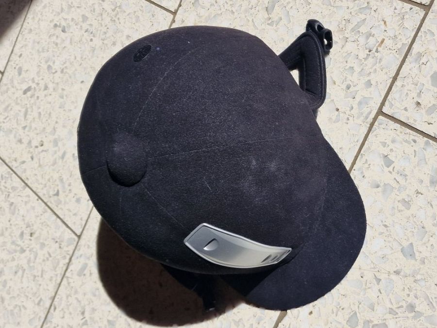 Caschi: Schwarzer Reithelm Grösse 58 Euro-Lite Markyard – Usato da Zürich venduto da 4kids