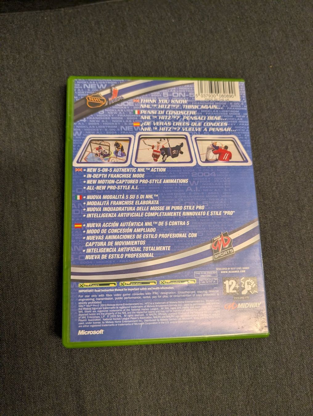 Spiele: NHL hitz pro Microsoft Xbox – Gebraucht aus Giubiasco von Tici__nerd_Giubiasco 1