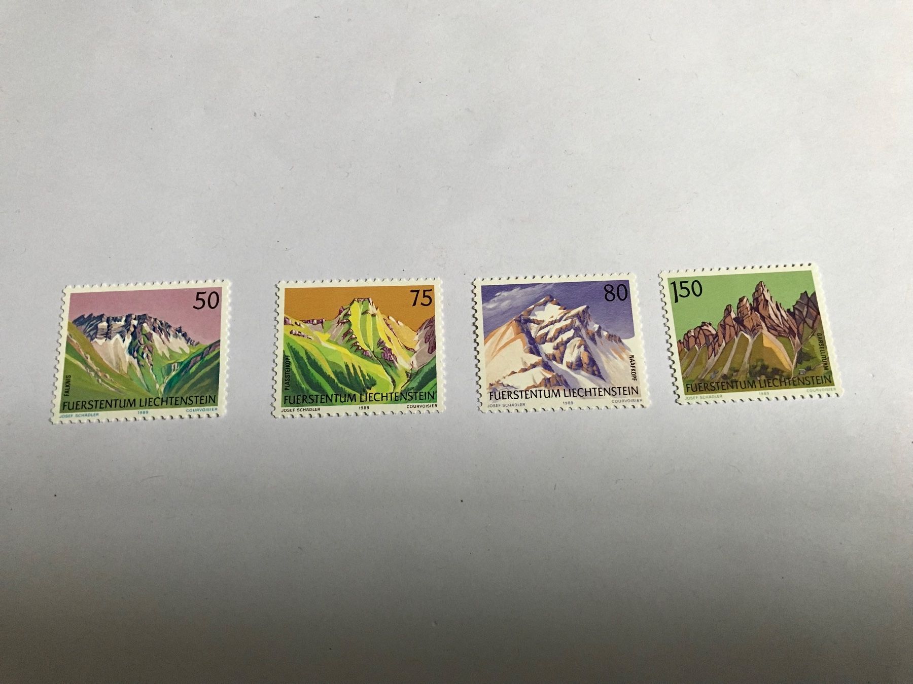 Tutti i francobolli: briefmarken FL 1989, ungestempelt – Usato da liestal venduto da makai05