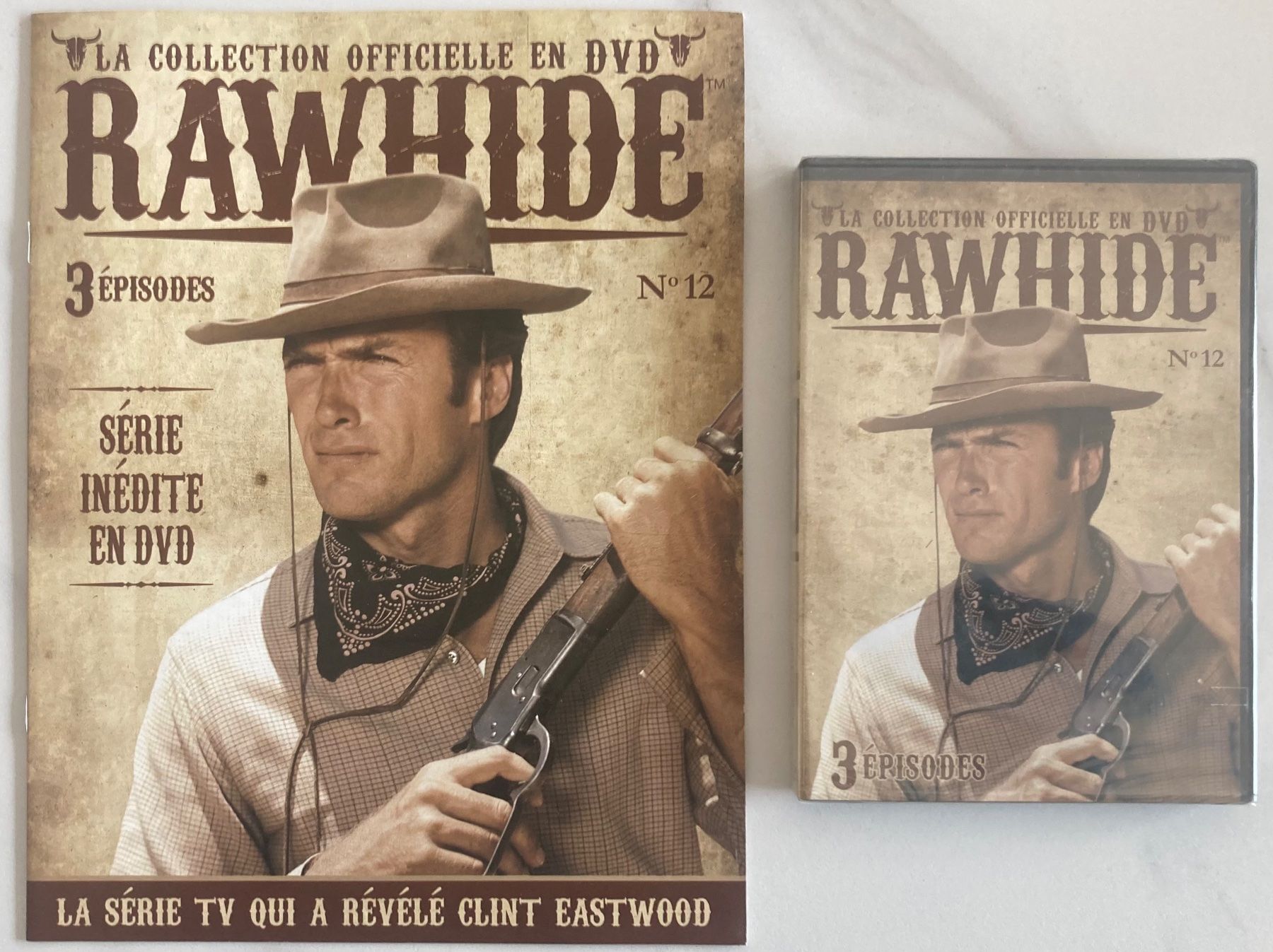 Tutti i DVDs: CLINT EASTWOOD - RAWHIDE N°12 – Usato da Poliez-Pittet venduto da Newtown-Records