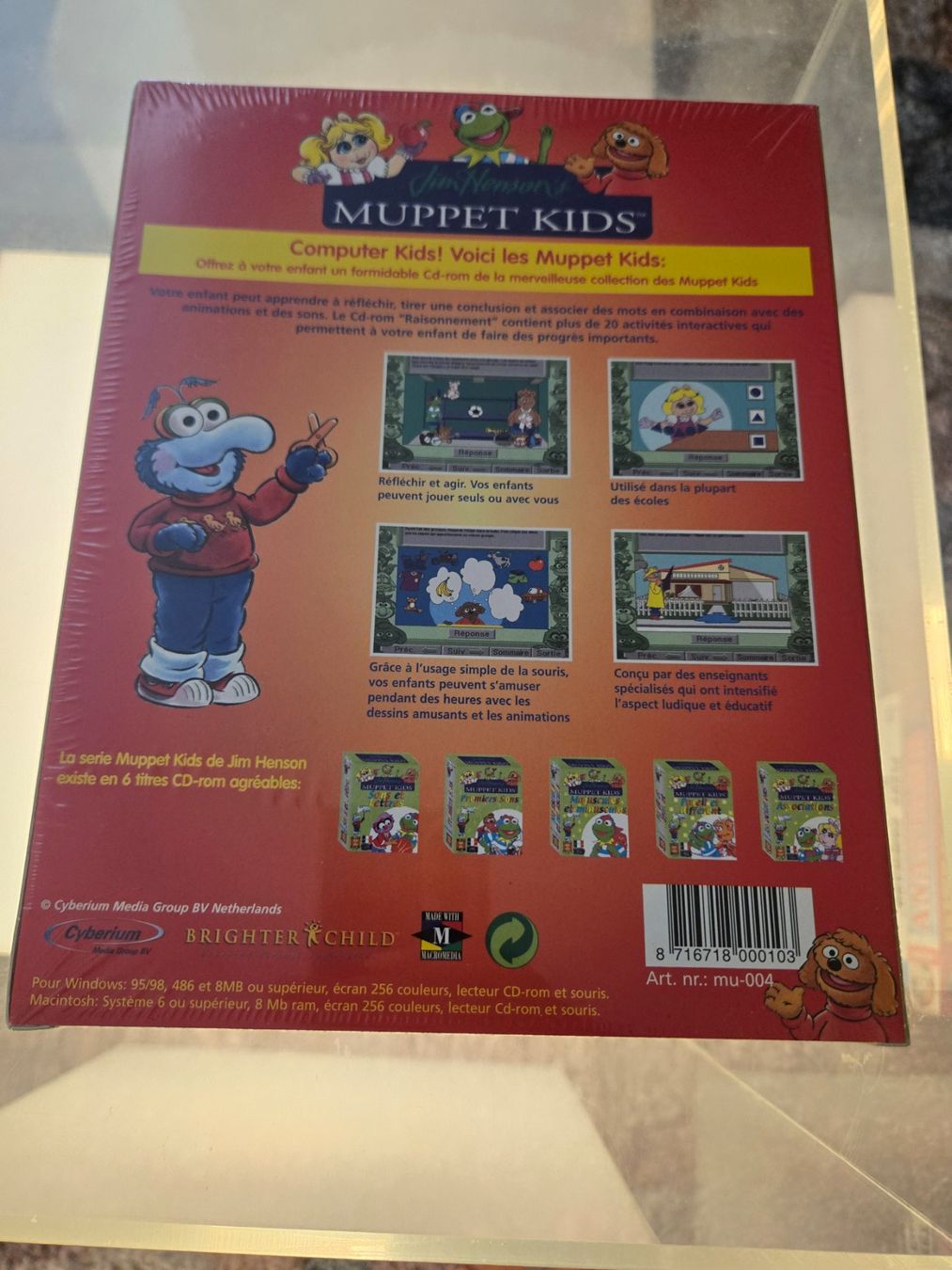 Giochi: Muppet Kids Raisonnement PC Neuf – Nuovo e nell'imballaggio originale da Bussigny venduto da Kfdlt 1