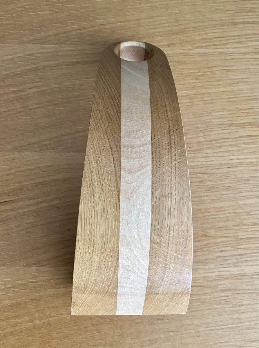 Portabottiglie: Support à bouteille de vin lévitation en bois / Weinständer – Usato da Lausanne venduto da HomeDepose 2