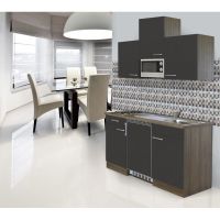 814 Singleküche Küchenzeile 150cm E/Y/G - Küche Einbauküche
