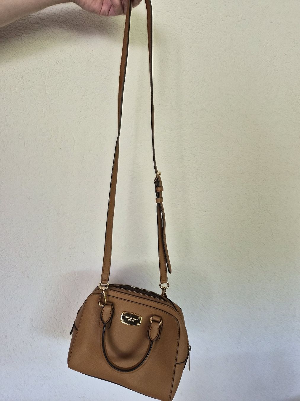 Michael Kors Borse da donna: Michael Kors bags - navy & brown leather, elegant & compact – Usato da Küttigen venduto da yingli 3