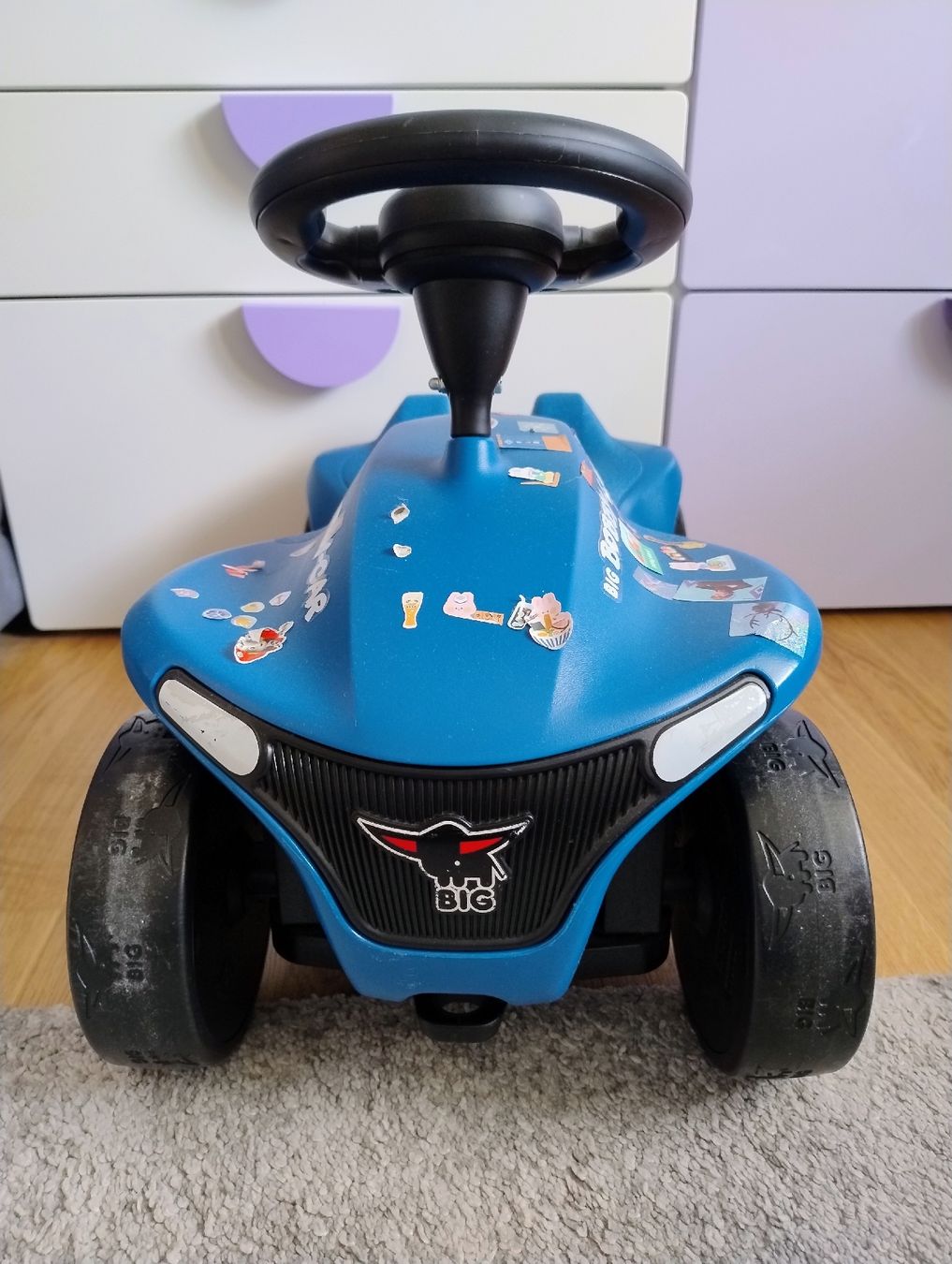 Big Veicoli per bambini: BIG Bobby Car (dunkelblau) – Usato da Horgen venduto da dnohel 1
