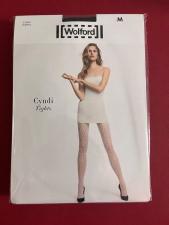 WOLFORD, Cindy Tights, Grösse M, Farbe Schwarz