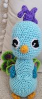 Handgestrickte Pfau Amigus
