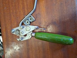 Dosenöffner Zyliss grün Metall gebraucht guter Zustand
