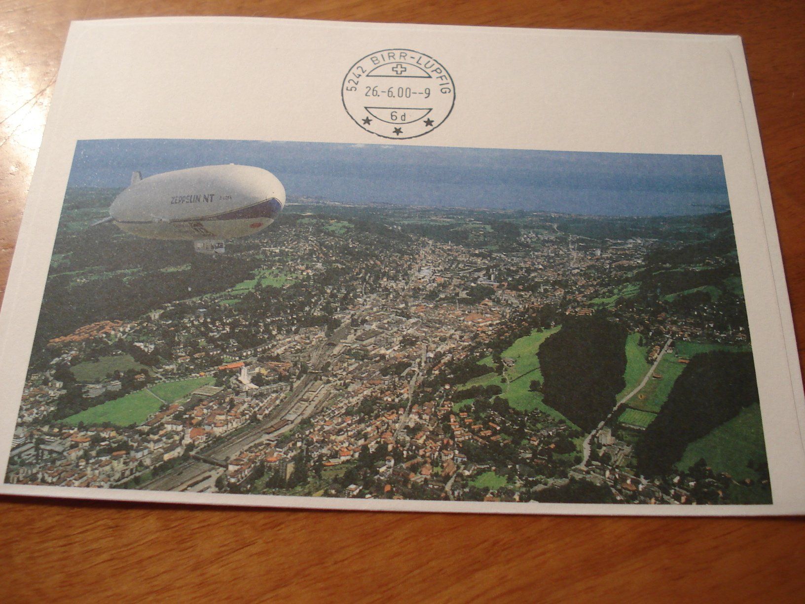 Tous les timbres: Zeppelinbrief von der NABA 2000 St Gallen. mit Bordsiegel – D'occasion à Niederwil AG par morostahu 2
