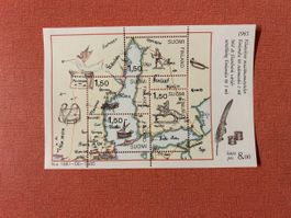 Briefmarkenblock Finnland 1985 ungestempelt sehr guter Zusta