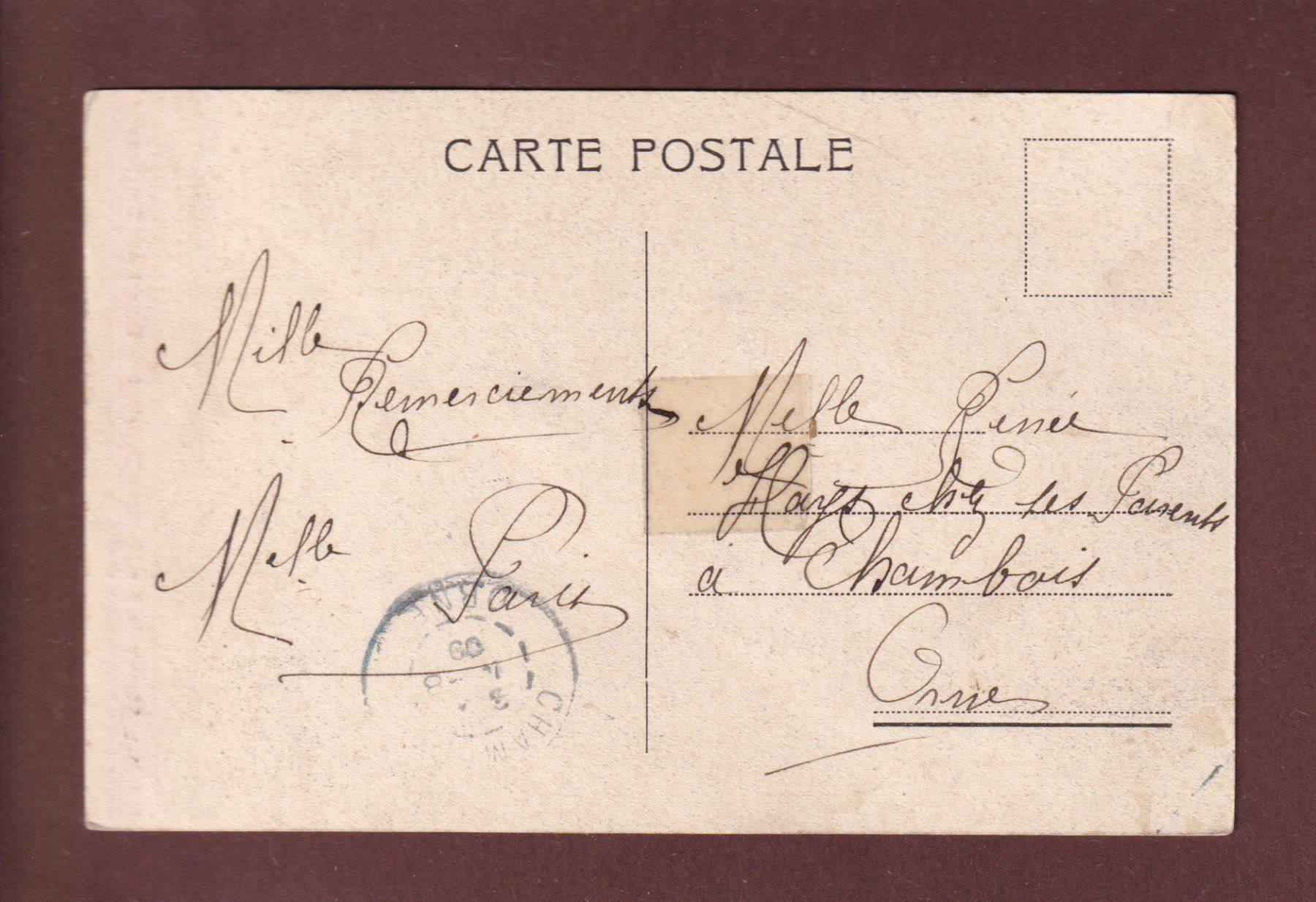 Cartoline postali: Chemin de fer MARTIGNY-CHÂTELARD - 1909 – Usato da Pully venduto da nicecards 1