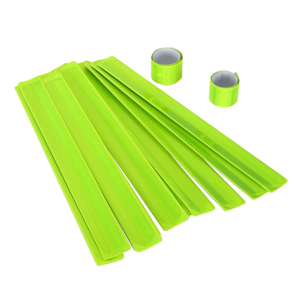Rubans décoratifs: 16pcs Reflektorbänder Schnapparmbänder Reflektorband – Neuf (Voir description) à Thun par zerla 3