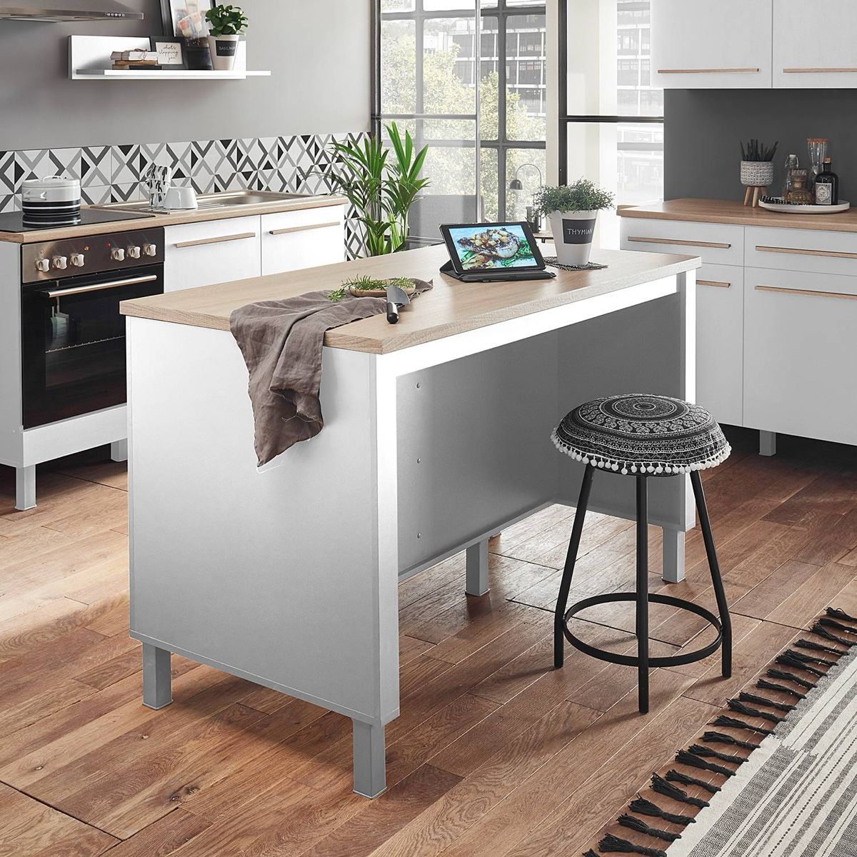 Cucine complete: Kücheninsel Kawola Mattweiss – Nuovo e nell'imballaggio originale da St. Gallen venduto da SG_CH1 3