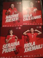 Set  - 4x handsignierte SFV Autogrammkarten ⚽🇨🇭