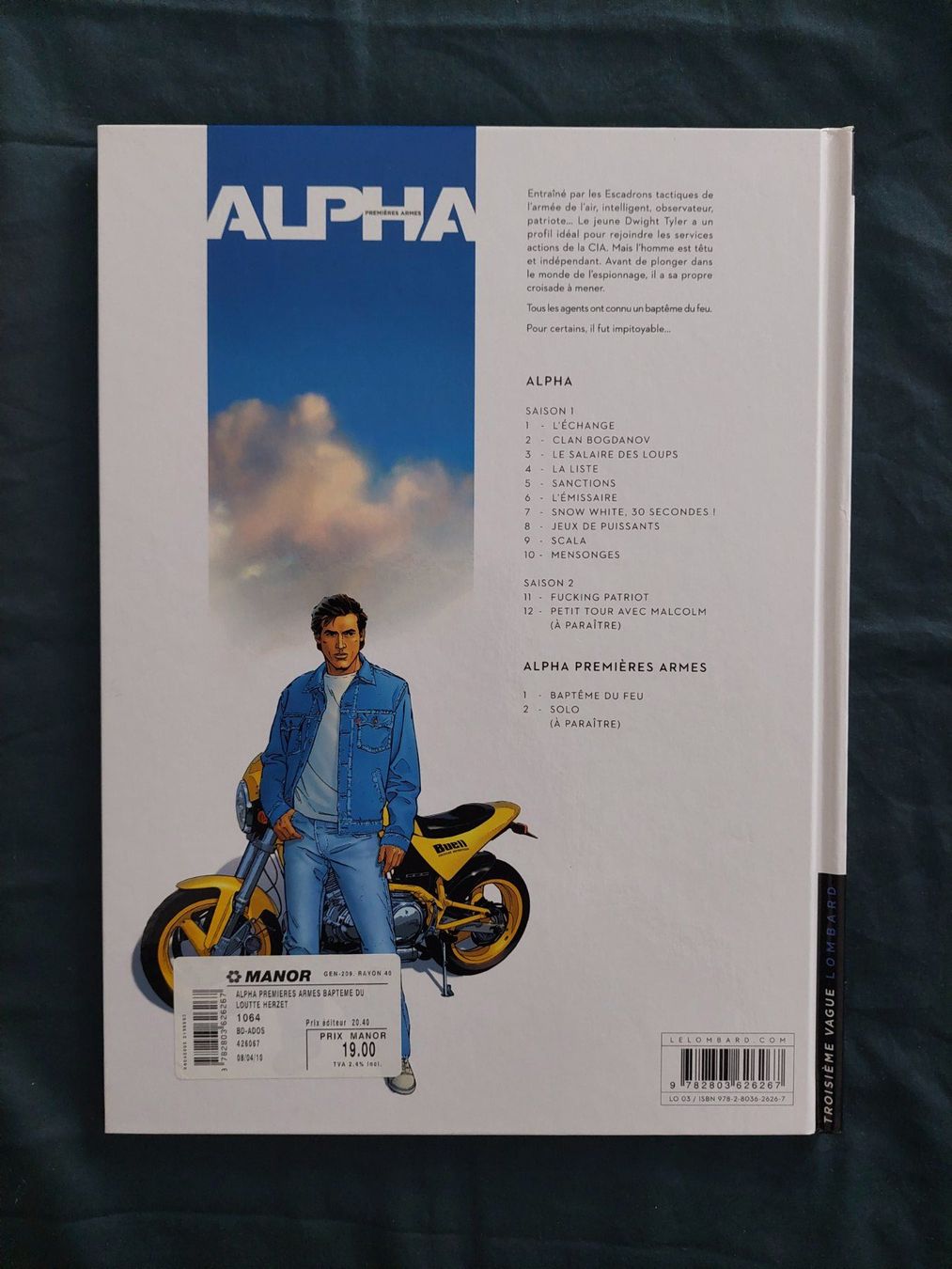 Fumetti: Alpha 1ère Armes T.1 Baptême du Feu EO 2010 TBE – Usato da Genève venduto da Blu_BD 1