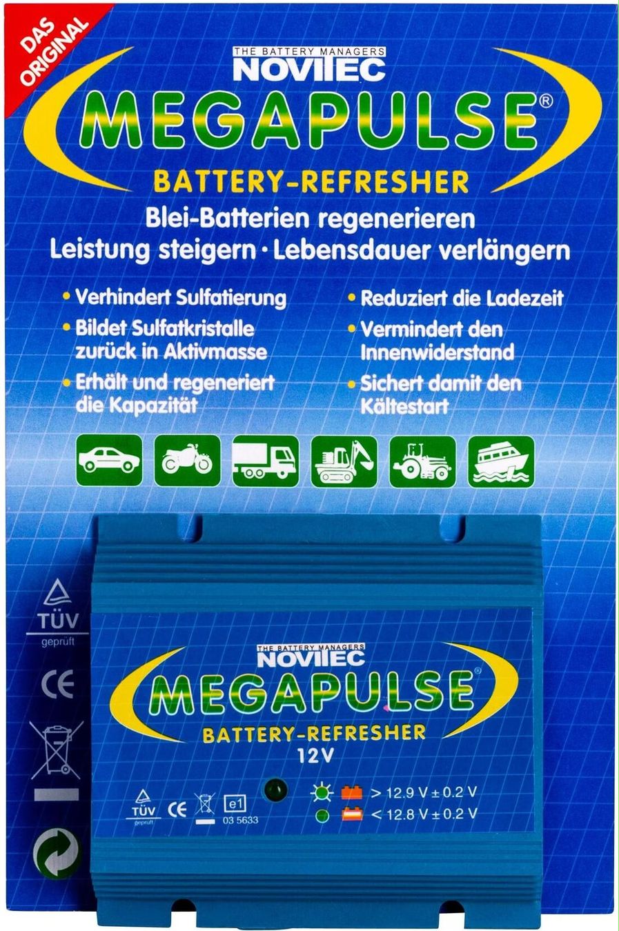 Akkus & Batterien: NoviTec Megapulse Battery Refresher 12V neu – Neu (gemäss Beschreibung) aus Bern von Doeufu88 2