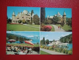 Thun Bern Schloss Schadau mit Terrasse Schiff mehrbildrig
