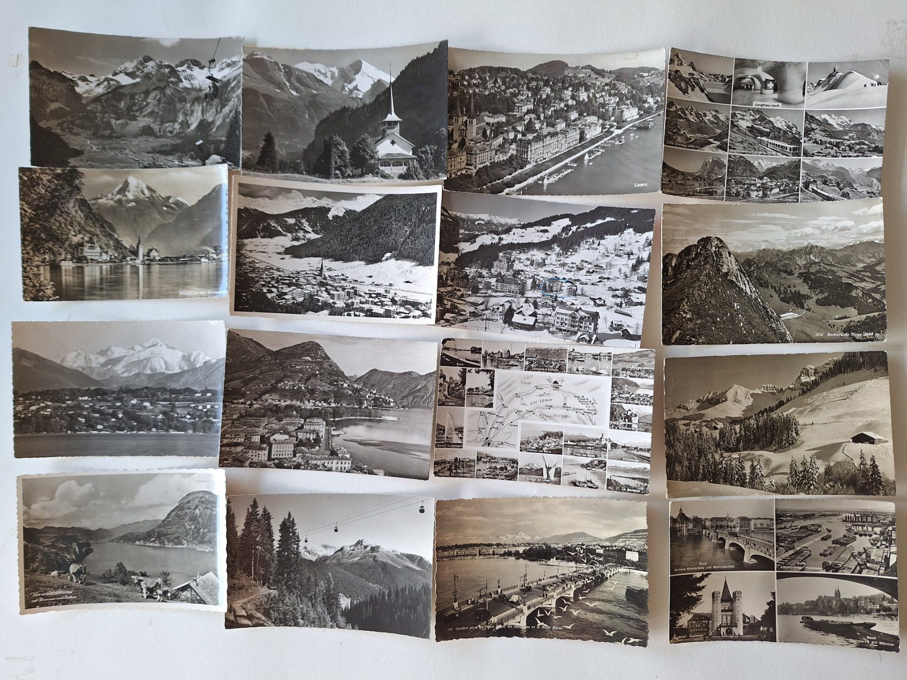 Cartoline postali: 50 Stück alte Ansichtskarten Schweiz,  Kleinformat  (14) – Usato da Zürich venduto da t24_de 1