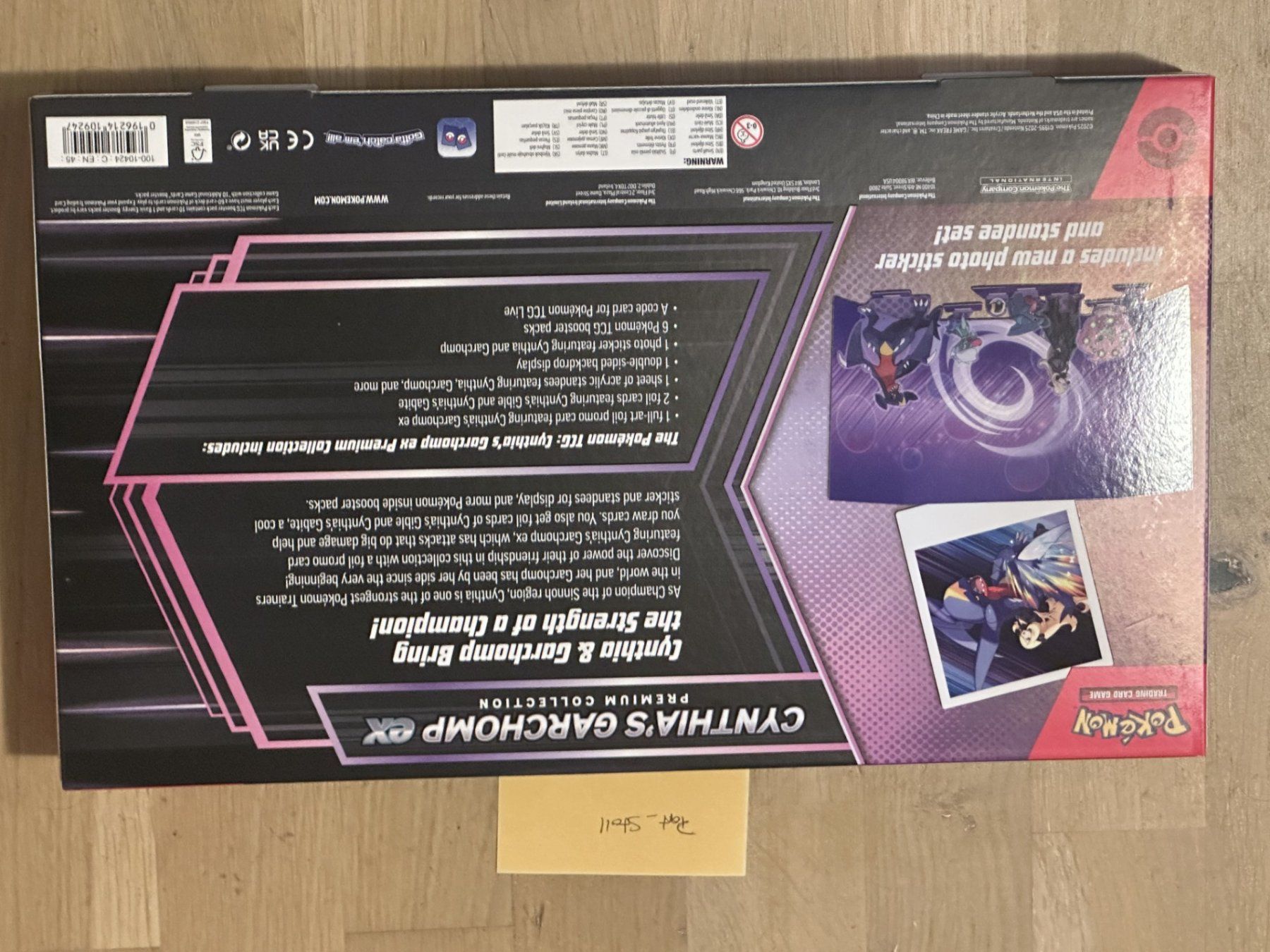 Pokémon Sammelbilder & Trading cards: Pokémon - Cynthia's Garchomp ex Premium Collection – Neu und originalverpackt aus Steffisburg von Pat_Stoll 1