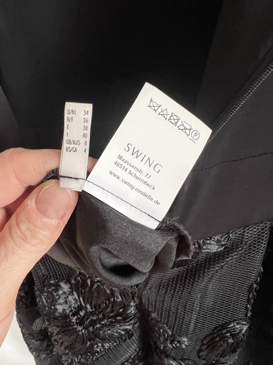 Kleider: Kleid Swing, Gr. XS, schwarz – Gebraucht aus Solothurn von Brini06 4
