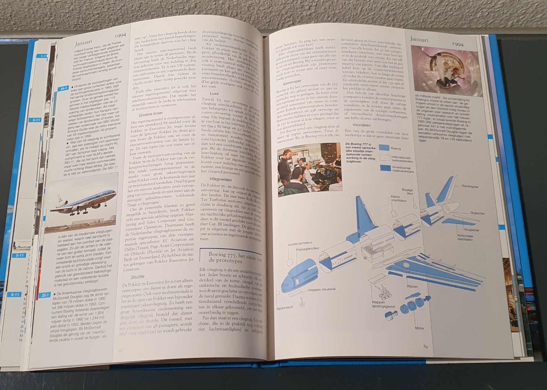 Libri: De Wereld van KLM in 1994 – Usato da Dübendorf venduto da Povo 8