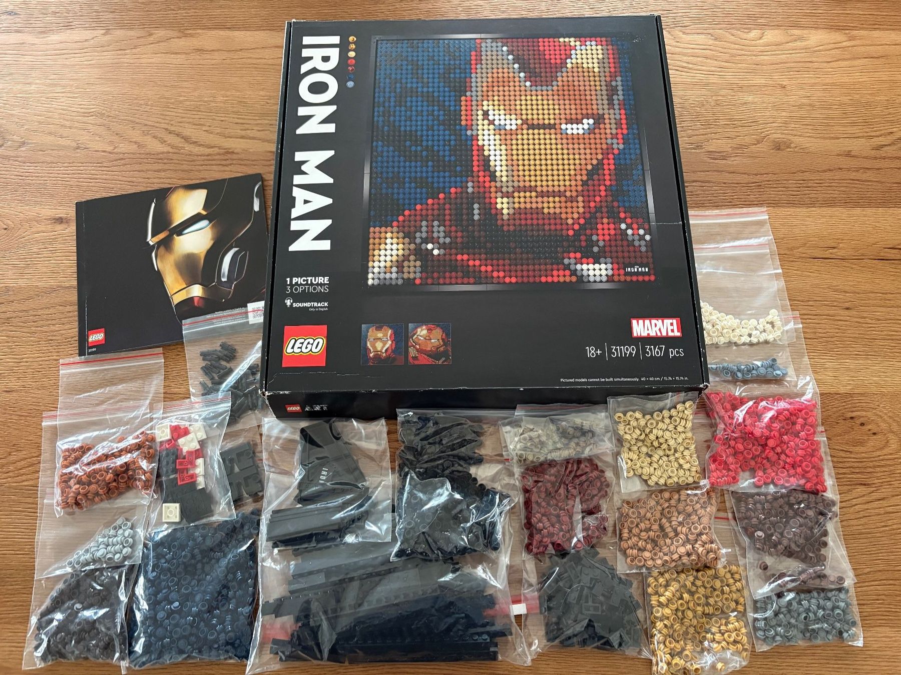 Lego Kit di costruzioni: LEGO ART 31199 Marvel Studios Iron Man – Usato da Obfelden venduto da Samba999