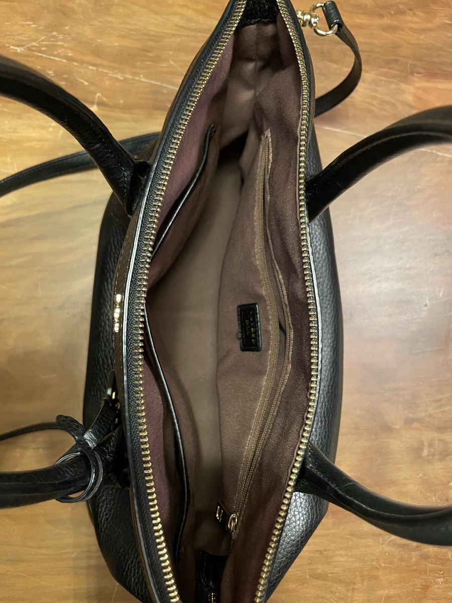 Ralph Lauren Borse da donna: Schwarze Ralph Lauren Handtasche aus Leder – Usato da Watt venduto da HelenVo 3