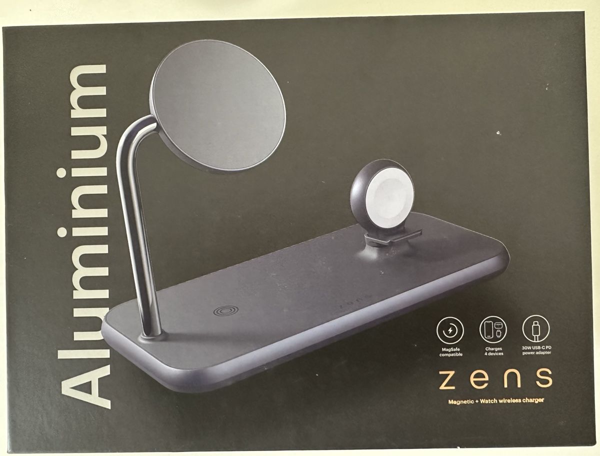 Apple Caricabatterie: ZENS Magnetisches Wireless Ladegerät 4 in 1 – Nuovo (secondo la descrizione) da Abtwil AG venduto da mar_df6p