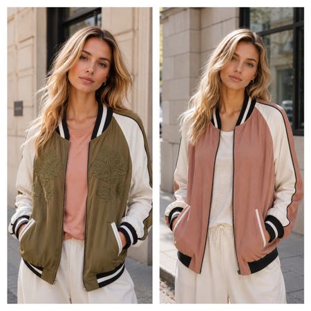 TWIN-SET Simona Barbieri Reversible Bomber Gr.M/L  NP 389 Fr
