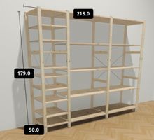 Ikea Ivar Holzregal