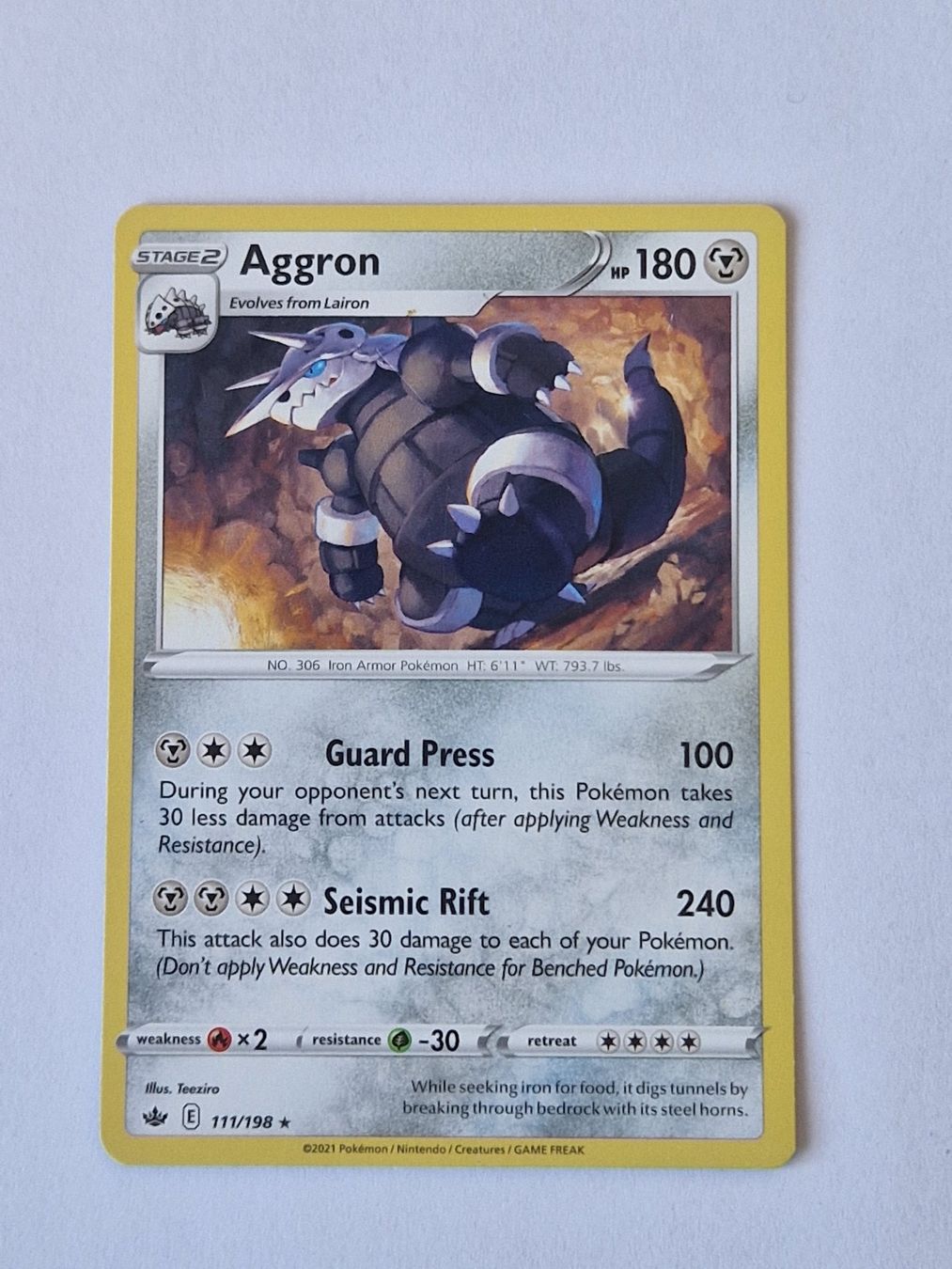 Pokémon Cartes à collectionner: Pokemon - Aggron 111/198 – D'occasion à Greifensee par Janali01