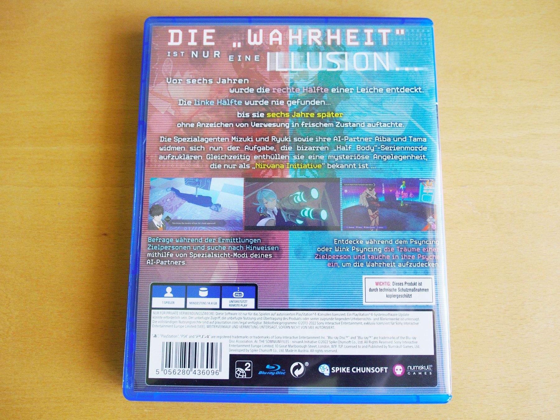 Spiele: AI: The Somnium Files nirvanA Initiative - PS4 – Gebraucht aus Winistorf von raziel66 1