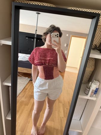 Selbstgehäkeltes Top 🧶