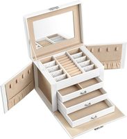 Schmuckkästchen Schmuckbox Schmuckschatulle 4 Ebenen Schloss