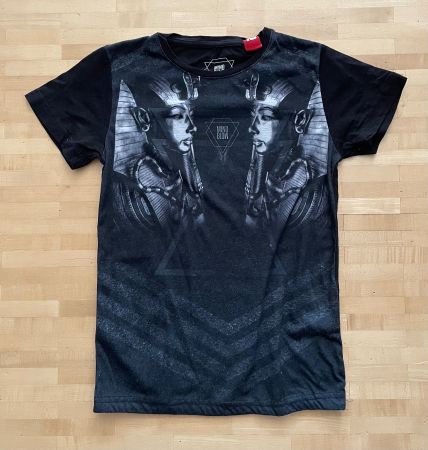 Mind Blow T-Shirt mit Tutanchamun Print, Grösse 10, Top !