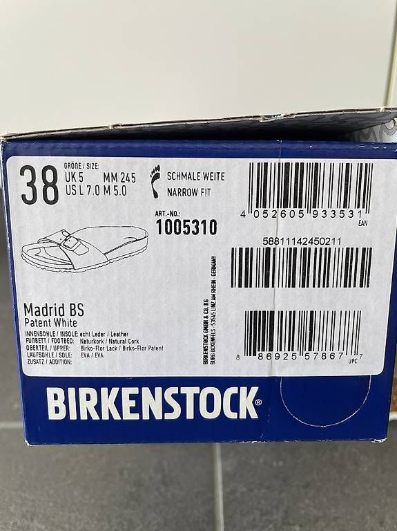 Damenschuhe: Birkenstock Madrid schmal – Gebraucht aus Meisterschwanden von xX3000Xx 2