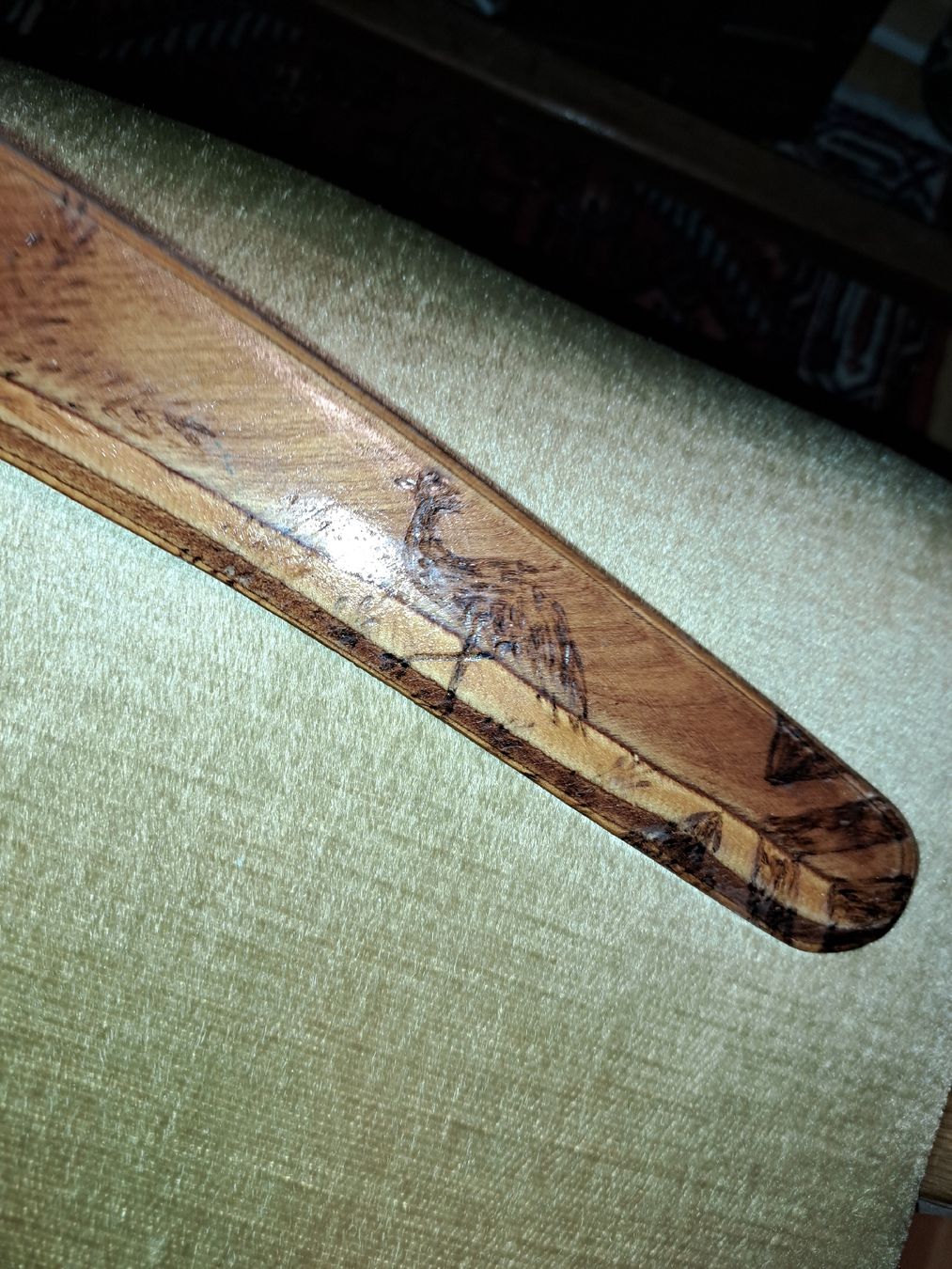 Holzartikel:  Bumerang Australien Wurfgerät – Gebraucht aus Kölliken von Upcycling-by-Mc-TAM 4