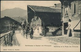 BE Saanen - Postkutsche - Col du Pillon