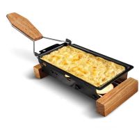 Raclette mit Teelichtern, Eiche, Boska