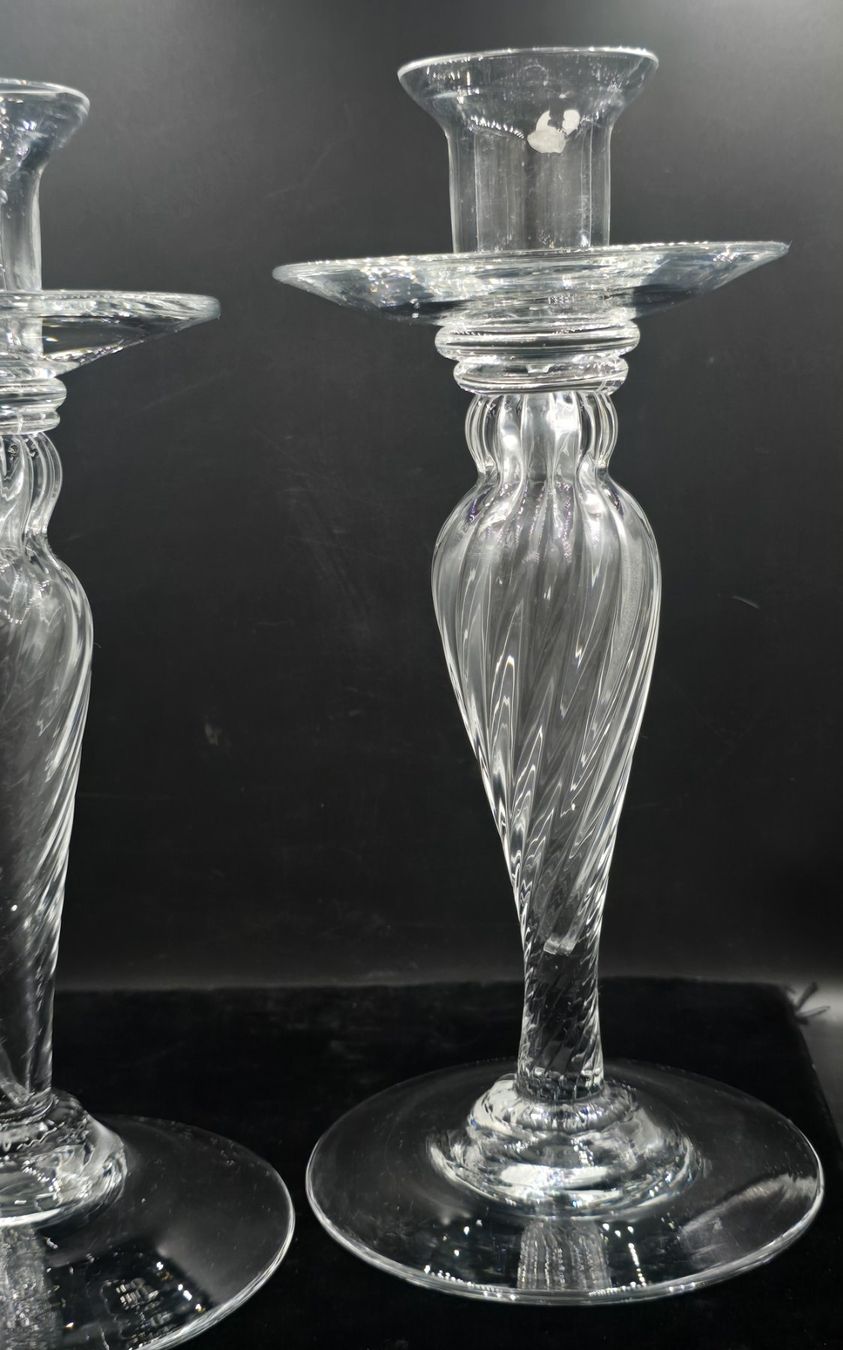 Portacandele: 2 Glas Kerzenständer Tischmodell – Usato da Rorschacherberg venduto da snOOpydOg11 4