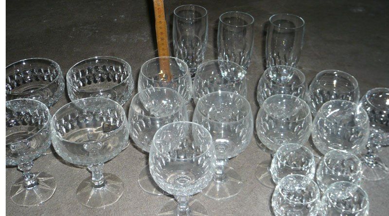 Bicchieri: diverse Glässer aus Kristall – Usato da Ruggell venduto da Dolce9 2