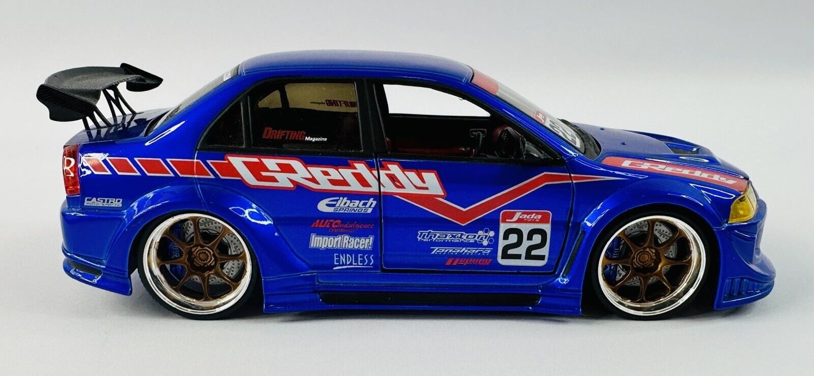 Jada Toys Modellautos: Mitsubishi Lancer Evo VI Jada Toys – Neu und originalverpackt aus Fribourg von 911cc