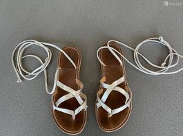 Schnürsandalen Gr. 37 Marke: Le Salentine