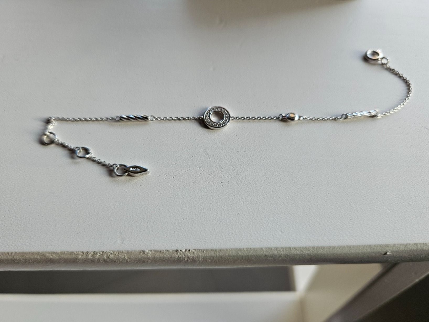 Fossil Bracciali & Braccialetti: Bracelet Fossil Argent – Nuovo (secondo la descrizione) da Thonex venduto da shannon.tmm 1