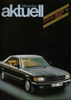 Mercedes-Benz aktuell - Kundenzeitschrift 1981