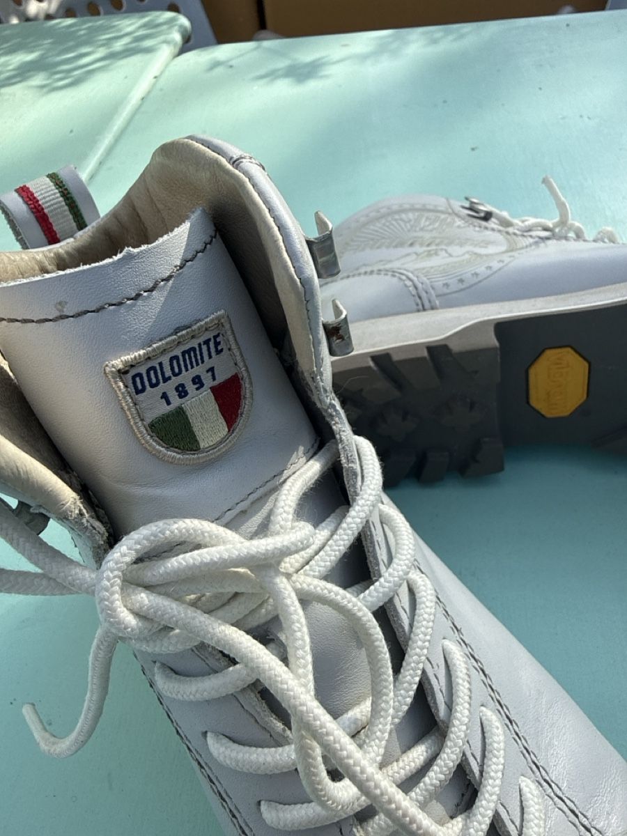 Dolomite Damenschuhe: Dolomite Karakorum Damen Wanderschuhe Weiss Grösse 39 – Gebraucht aus Maur von Marie.5 6