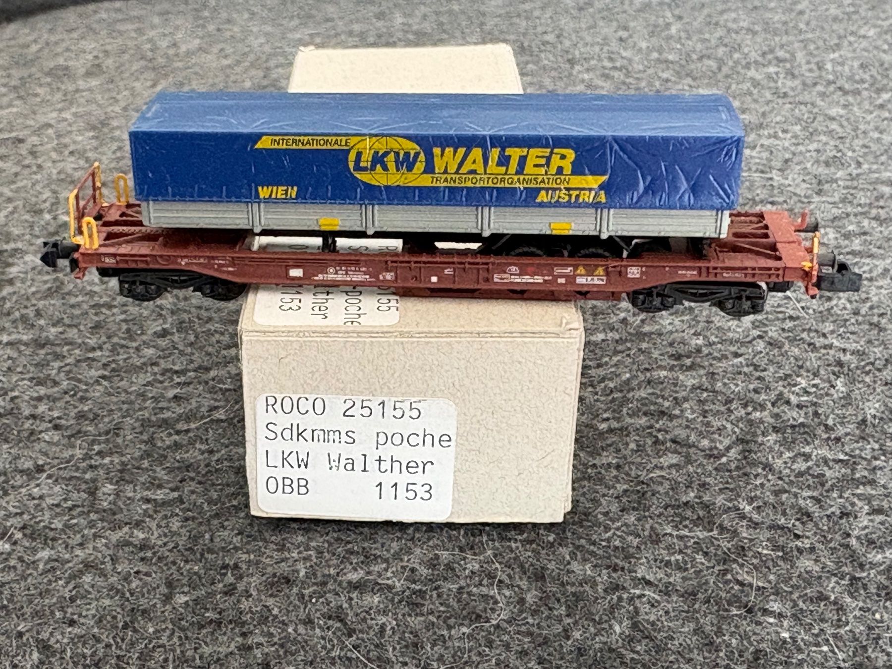 Roco Modellini di ferrovie: Roco Hupac Walter – Usato da Hauterive NE venduto da eriamch