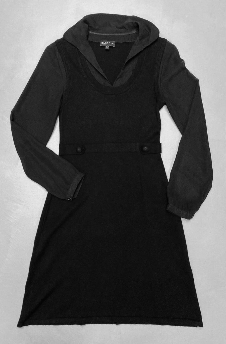 C&A Vestiti: Elegantes Kleid mit transparenten Ärmeln – Usato da Leuk-Stadt venduto da nadlerhu 1