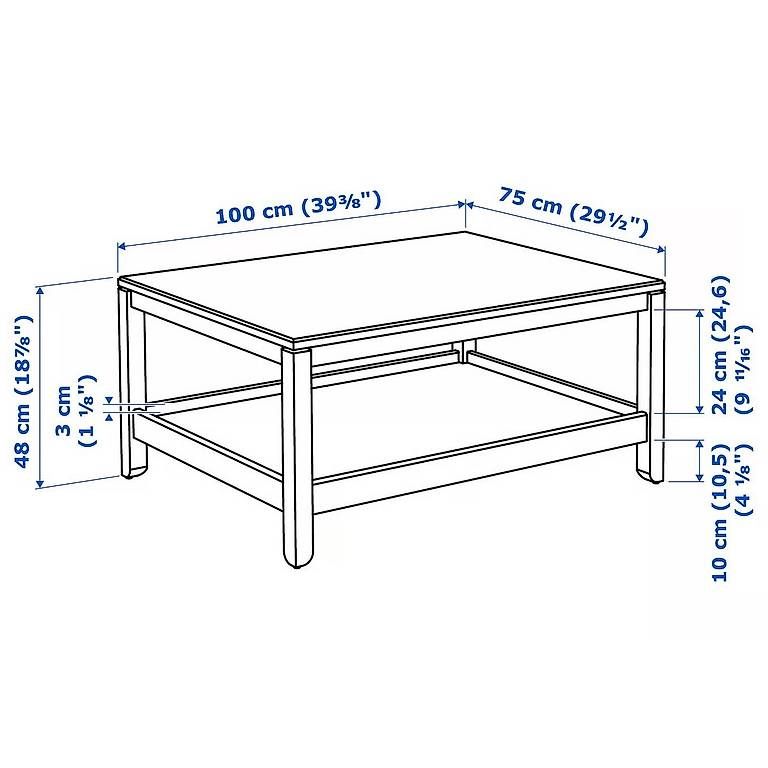 Tables: Table basse IKEA HAVSTA – D'occasion à Genève par sca_j5cs 1