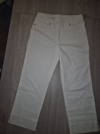 Weisse Sommer Hose, Gr. 36, Top Zustand!